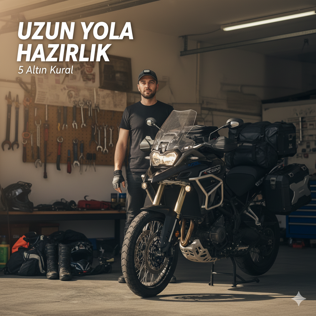 Motosikletinizi Uzun Yola Hazırlamanın 5 Altın Kuralı