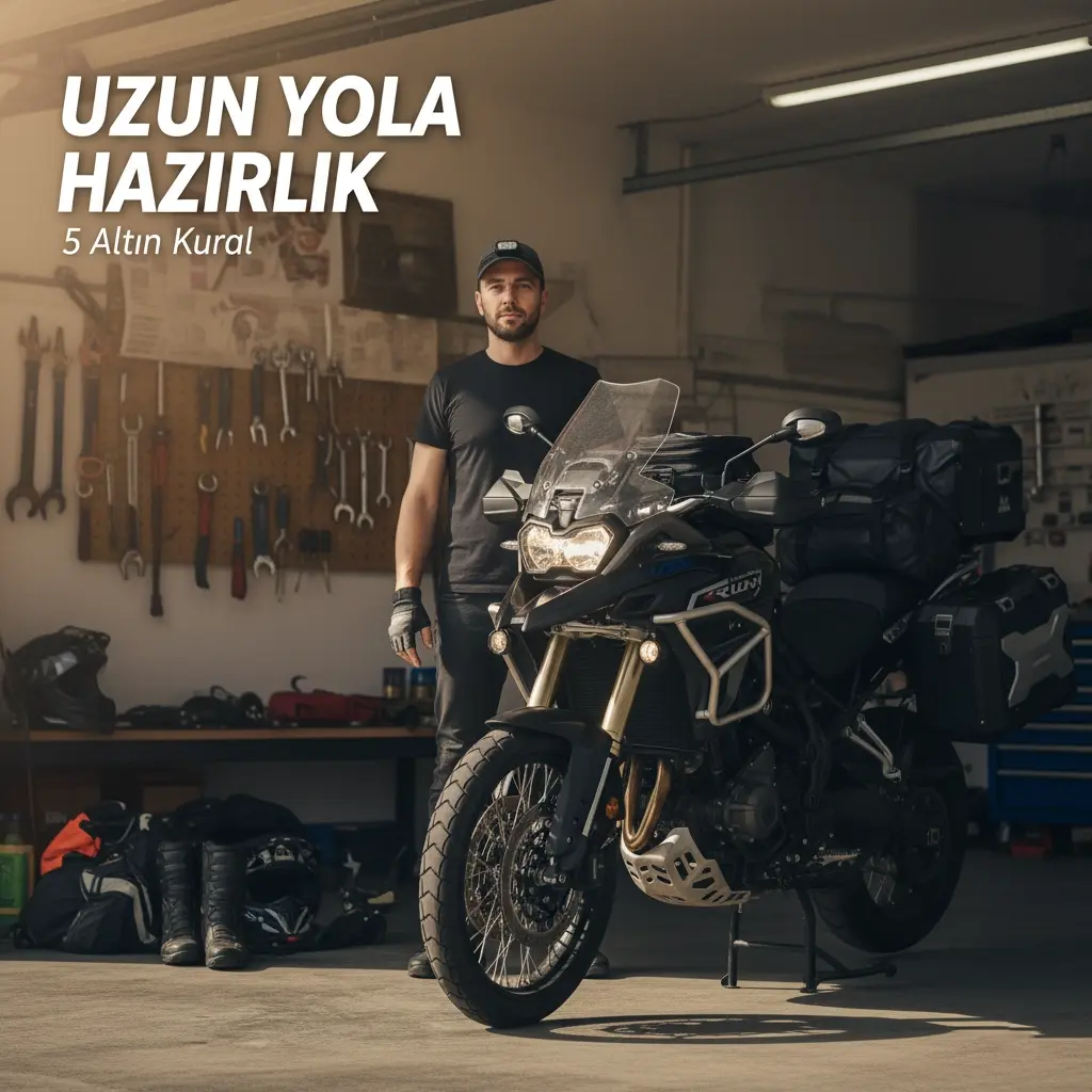 Motosikletinizi Uzun Yola Hazırlamanın 5 Altın Kuralı